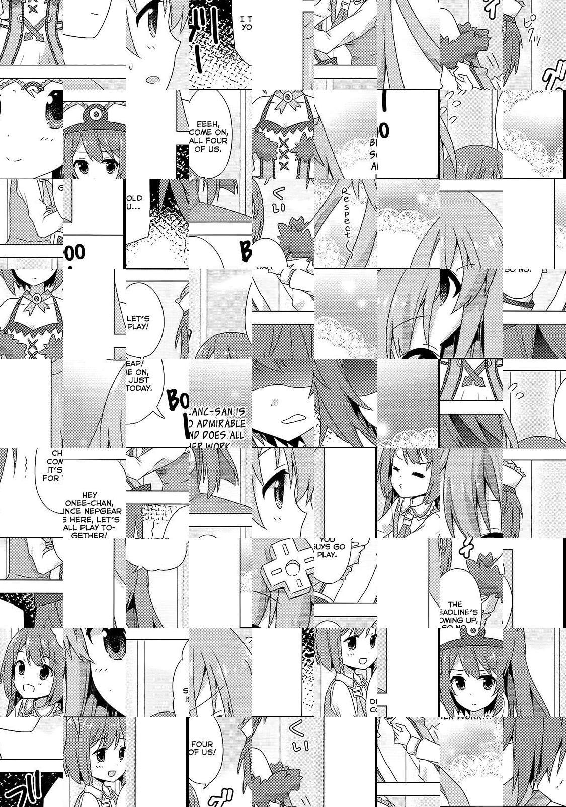 Choujigen Game Neptune: The Animation - Dengeki Comic Anthology - episode 4 - 5