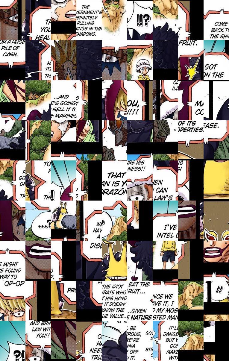 One Piece - Digital Colored Comics - episode 733 - 2