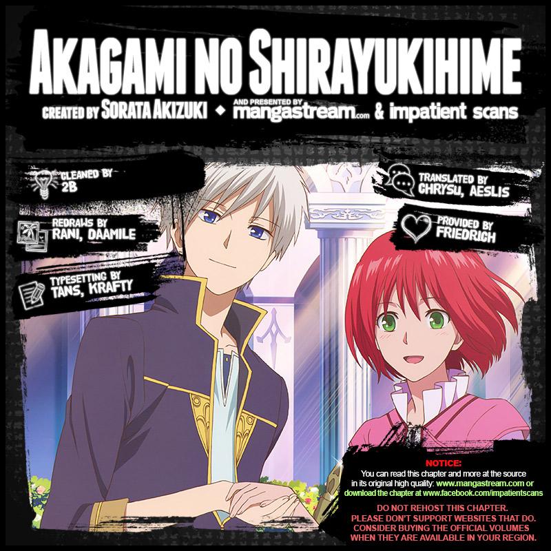 Akagami no Shirayukihime - episode 109 - 1