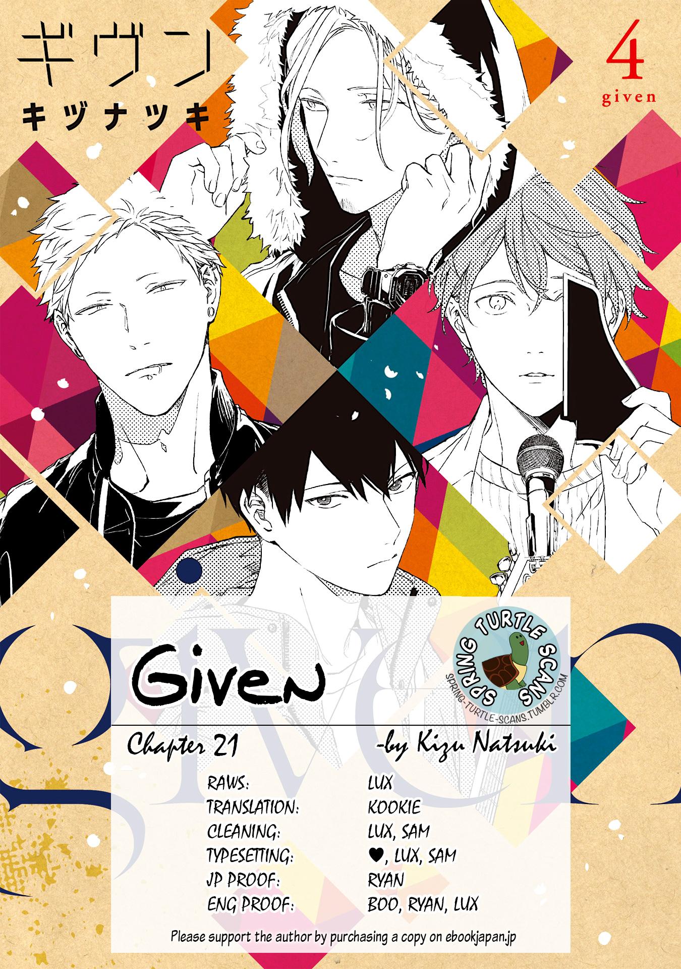 Given - episode 31 - 1