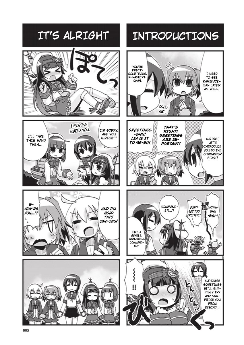 Kantai Collection -KanColle- 4-koma Comic: Fubuki, Ganbarimasu! - episode 197 - 4