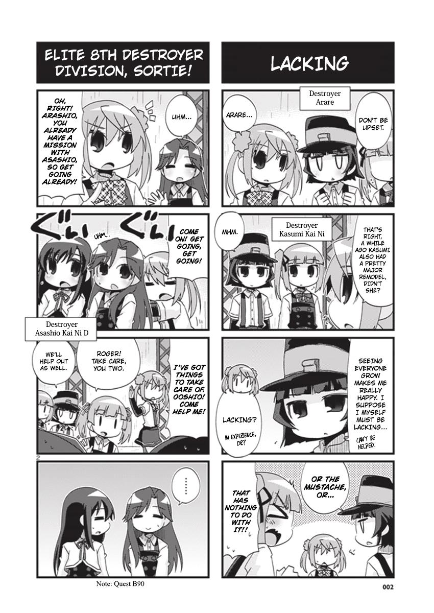 Kantai Collection -KanColle- 4-koma Comic: Fubuki, Ganbarimasu! - episode 198 - 1