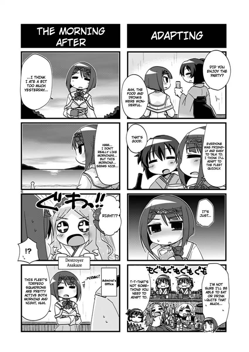 Kantai Collection -KanColle- 4-koma Comic: Fubuki, Ganbarimasu! - episode 213 - 5