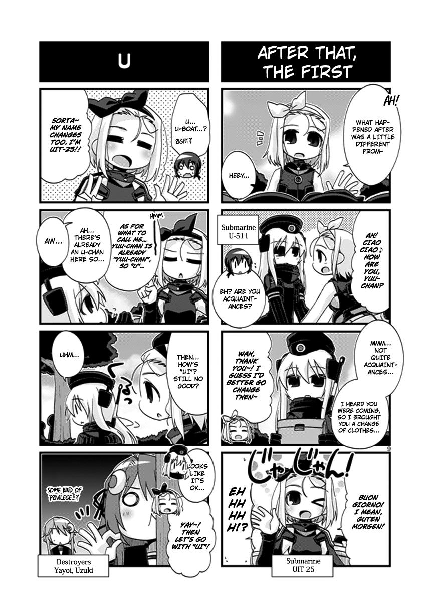 Kantai Collection -KanColle- 4-koma Comic: Fubuki, Ganbarimasu! - episode 219 - 8