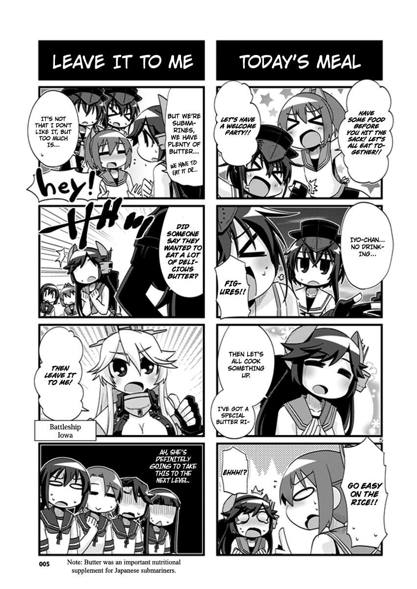 Kantai Collection -KanColle- 4-koma Comic: Fubuki, Ganbarimasu! - episode 221 - 4