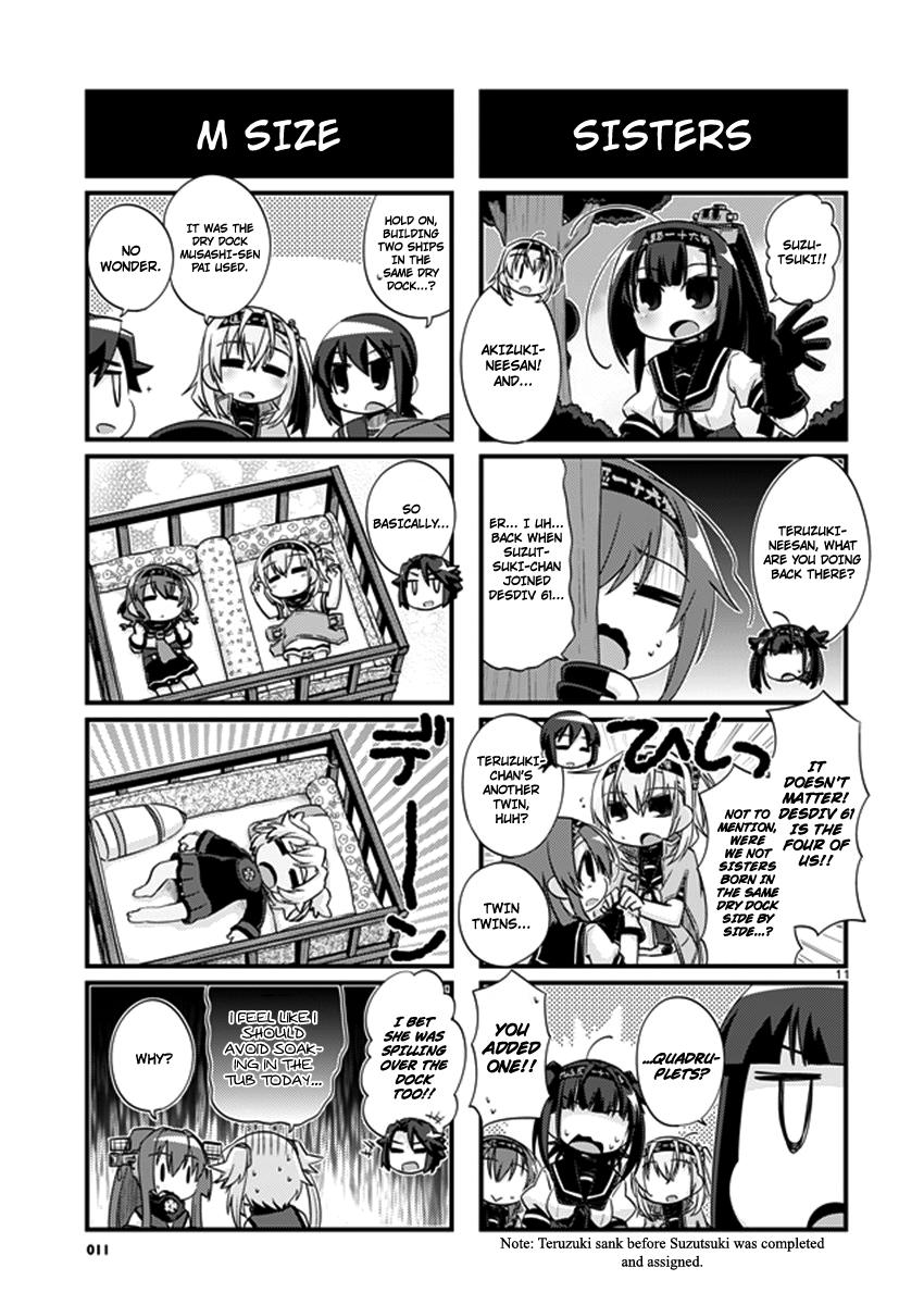 Kantai Collection -KanColle- 4-koma Comic: Fubuki, Ganbarimasu! - episode 221 - 10