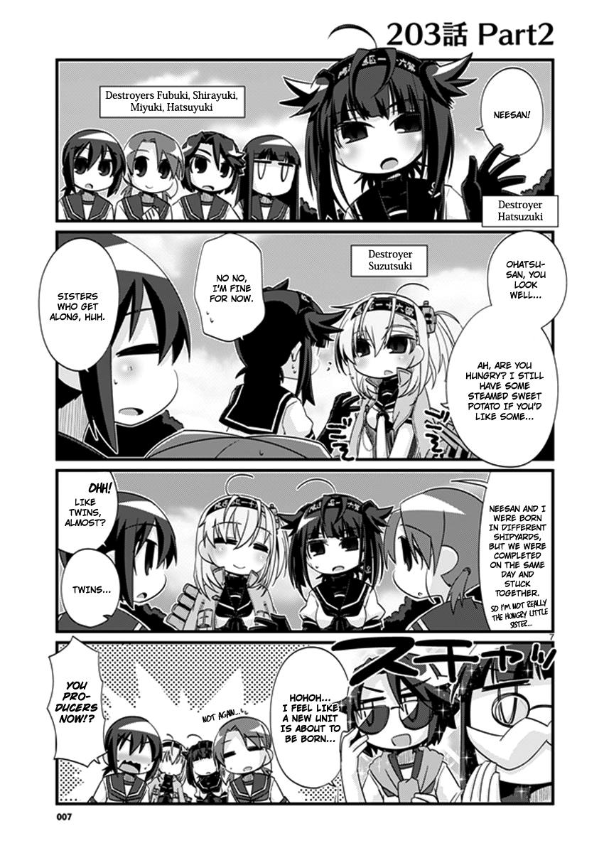 Kantai Collection -KanColle- 4-koma Comic: Fubuki, Ganbarimasu! - episode 221 - 6