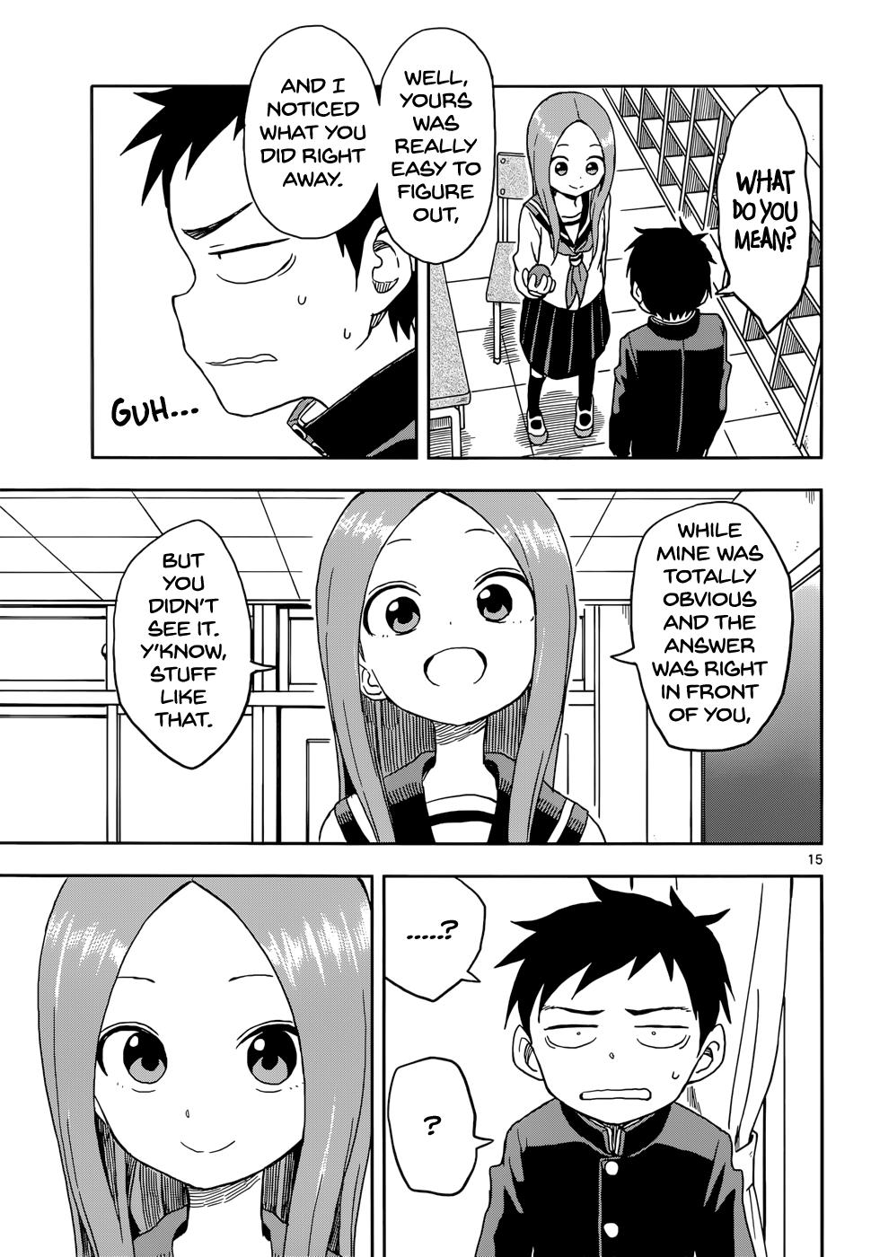 Karakai Jouzu no Takagi-san - episode 103 - 14