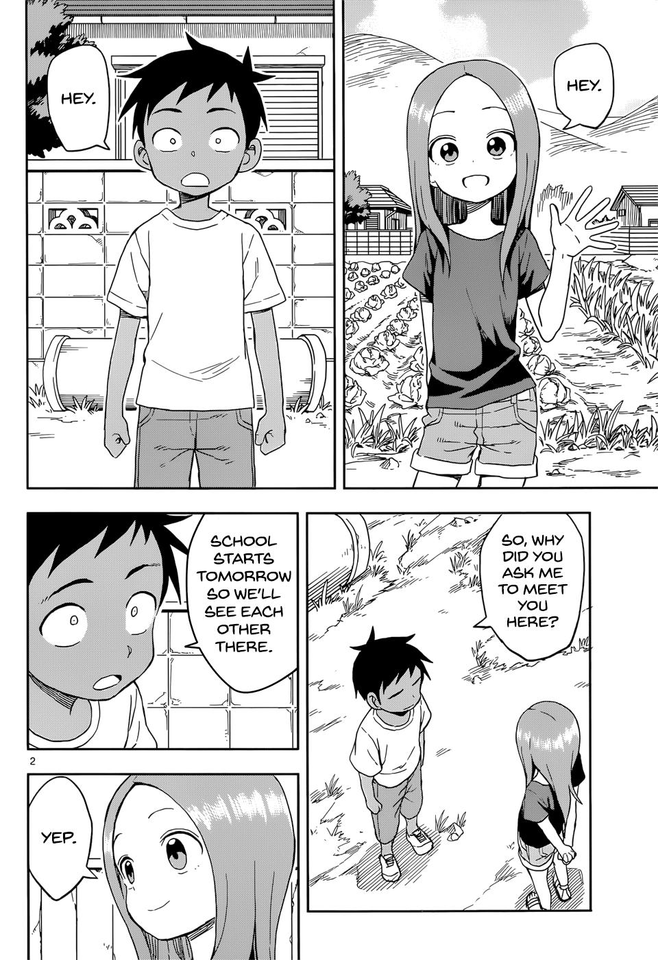 Karakai Jouzu no Takagi-san - episode 109 - 1