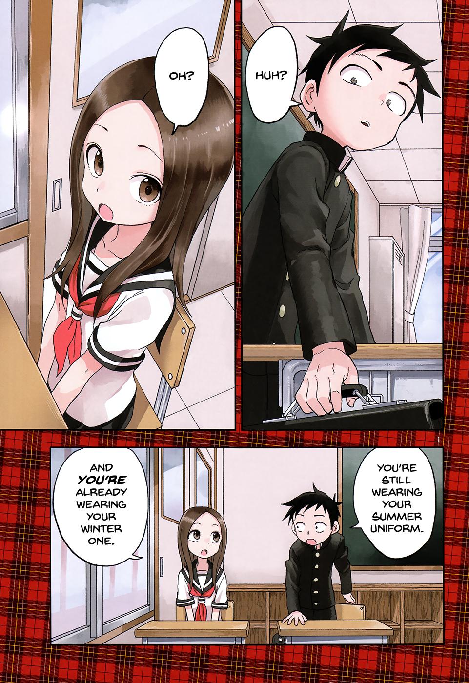 Karakai Jouzu no Takagi-san - episode 112 - 1