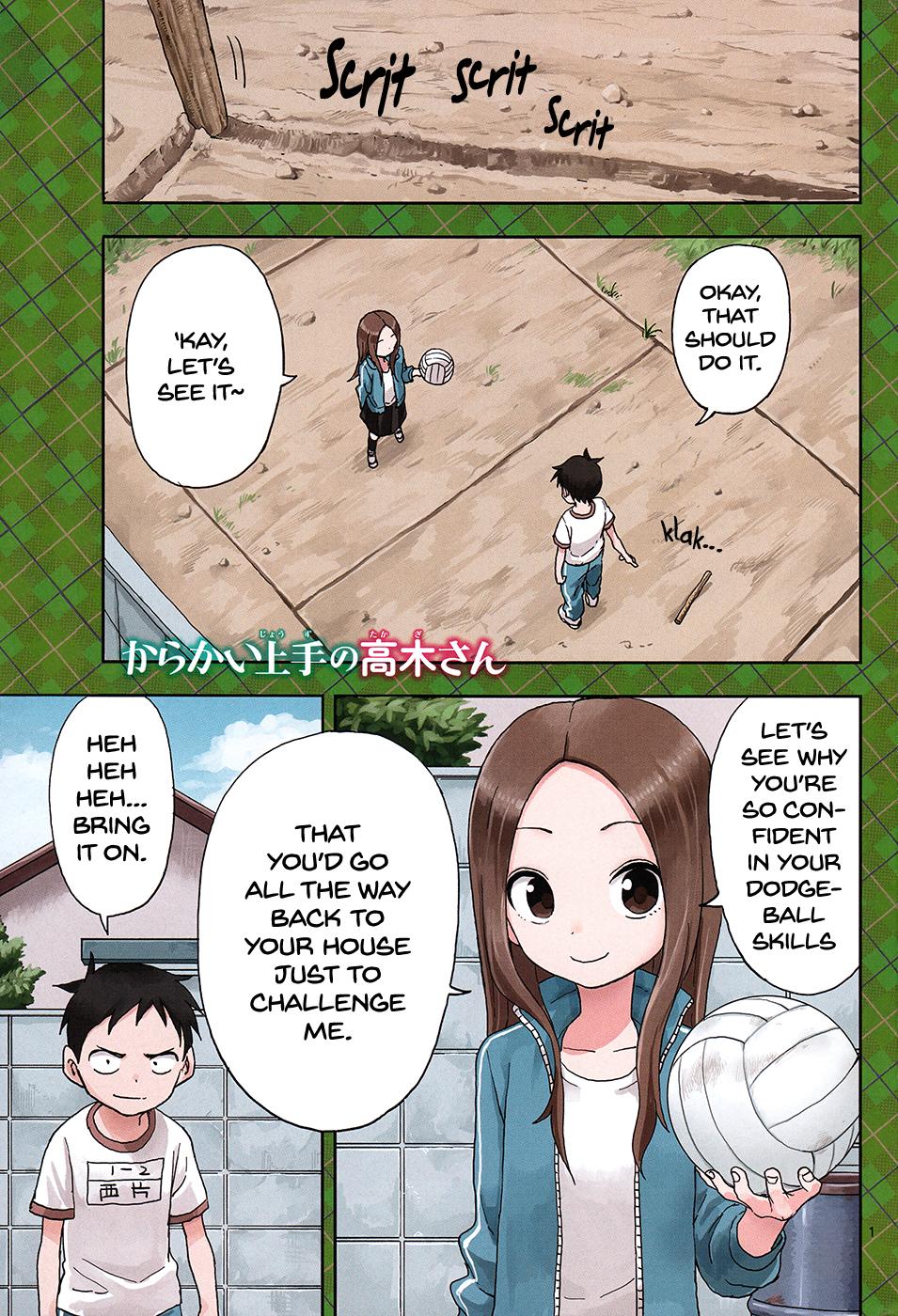 Karakai Jouzu no Takagi-san - episode 91 - 1