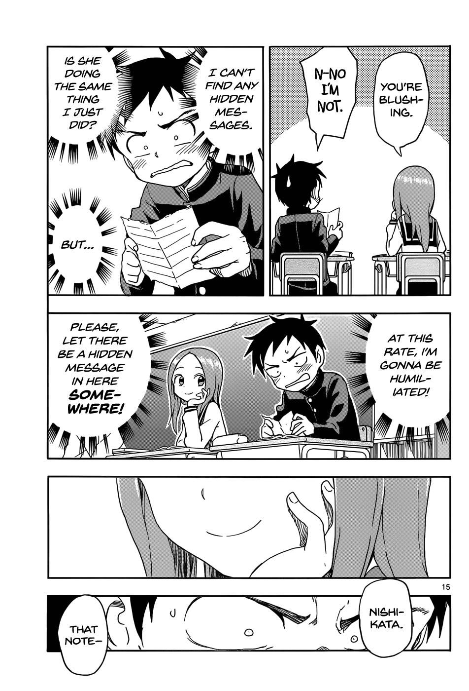 Karakai Jouzu no Takagi-san - episode 100 - 14