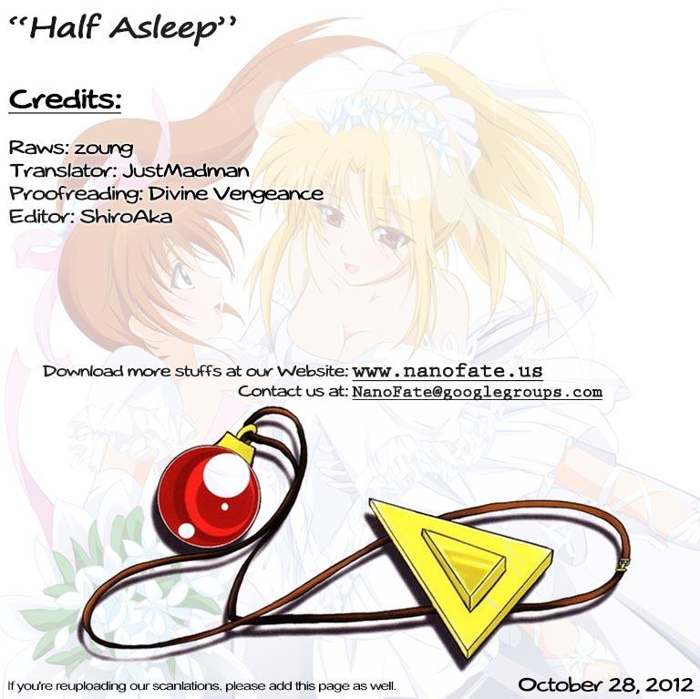 Mahou Shoujo Lyrical Nanoha - Half Asleep (Doujinshi) - episode 2 - 22