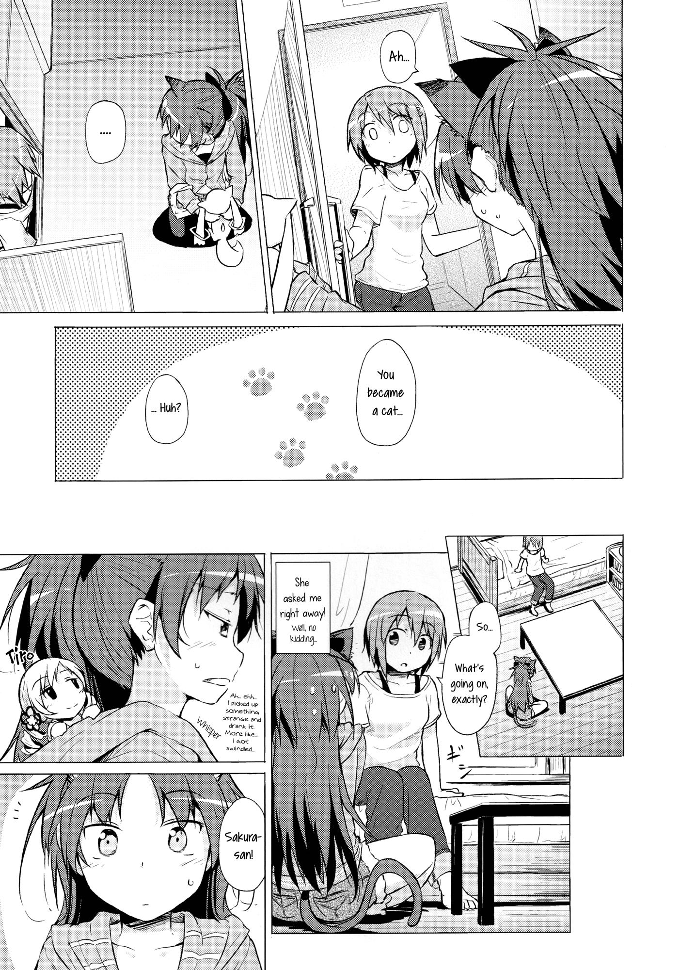 Mahou Shoujo MadokaâMagica - My Companion Became a Cat (Doujinshi) - episode 2 - 9