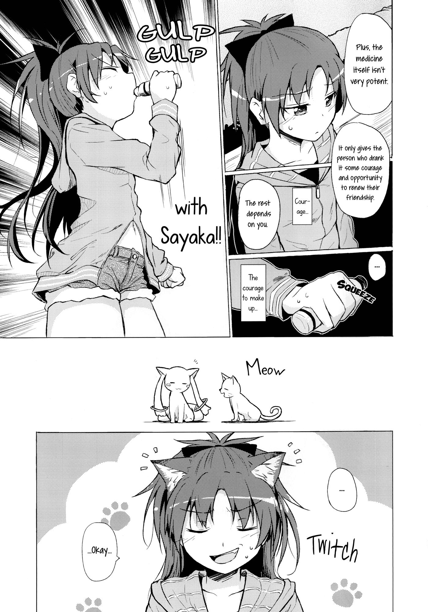 Mahou Shoujo MadokaâMagica - My Companion Became a Cat (Doujinshi) - episode 2 - 5