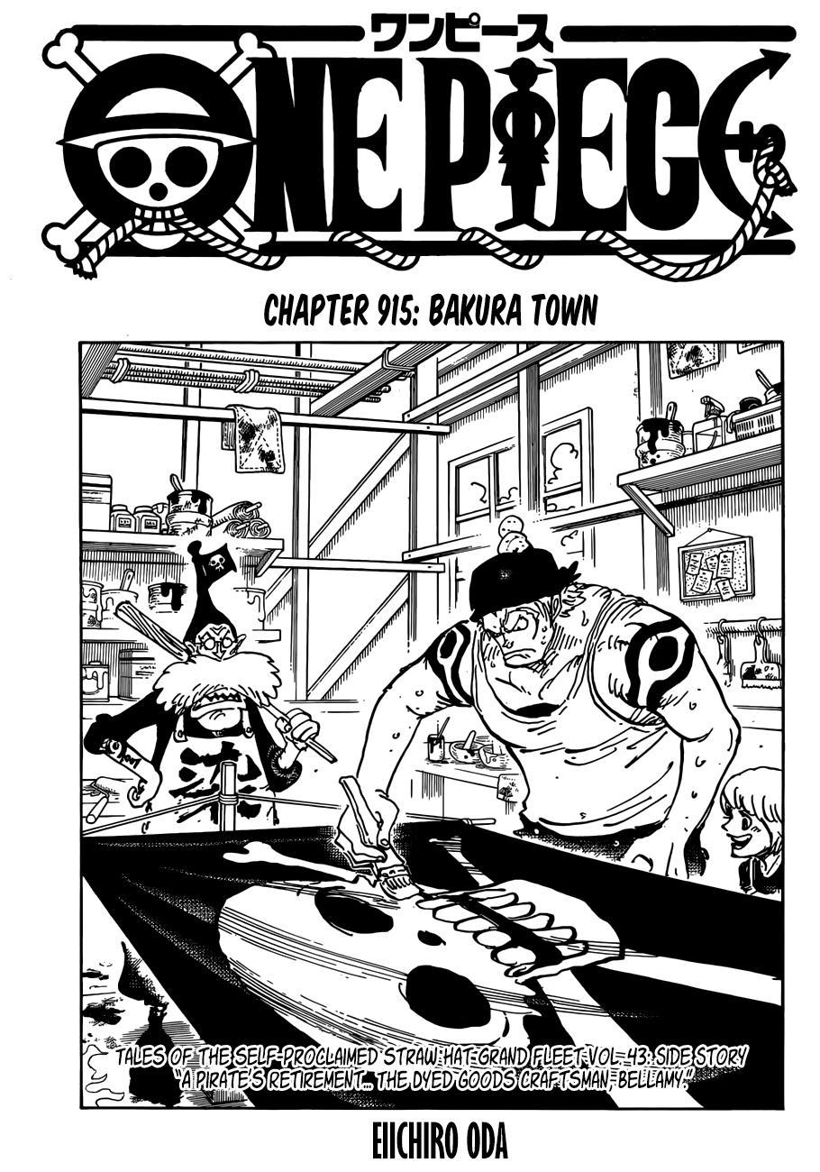 One Piece - episode 917 - 0