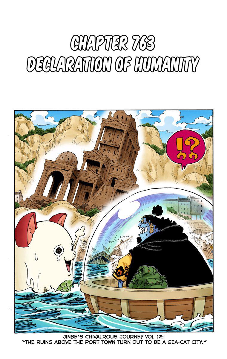 One Piece - Digital Colored Comics - episode 731 - 1