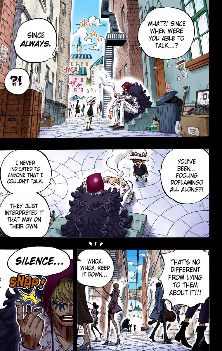 One Piece - Digital Colored Comics - episode 732 - 9