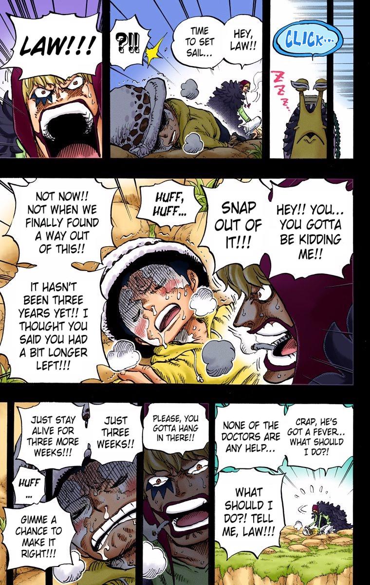 One Piece - Digital Colored Comics - episode 733 - 8