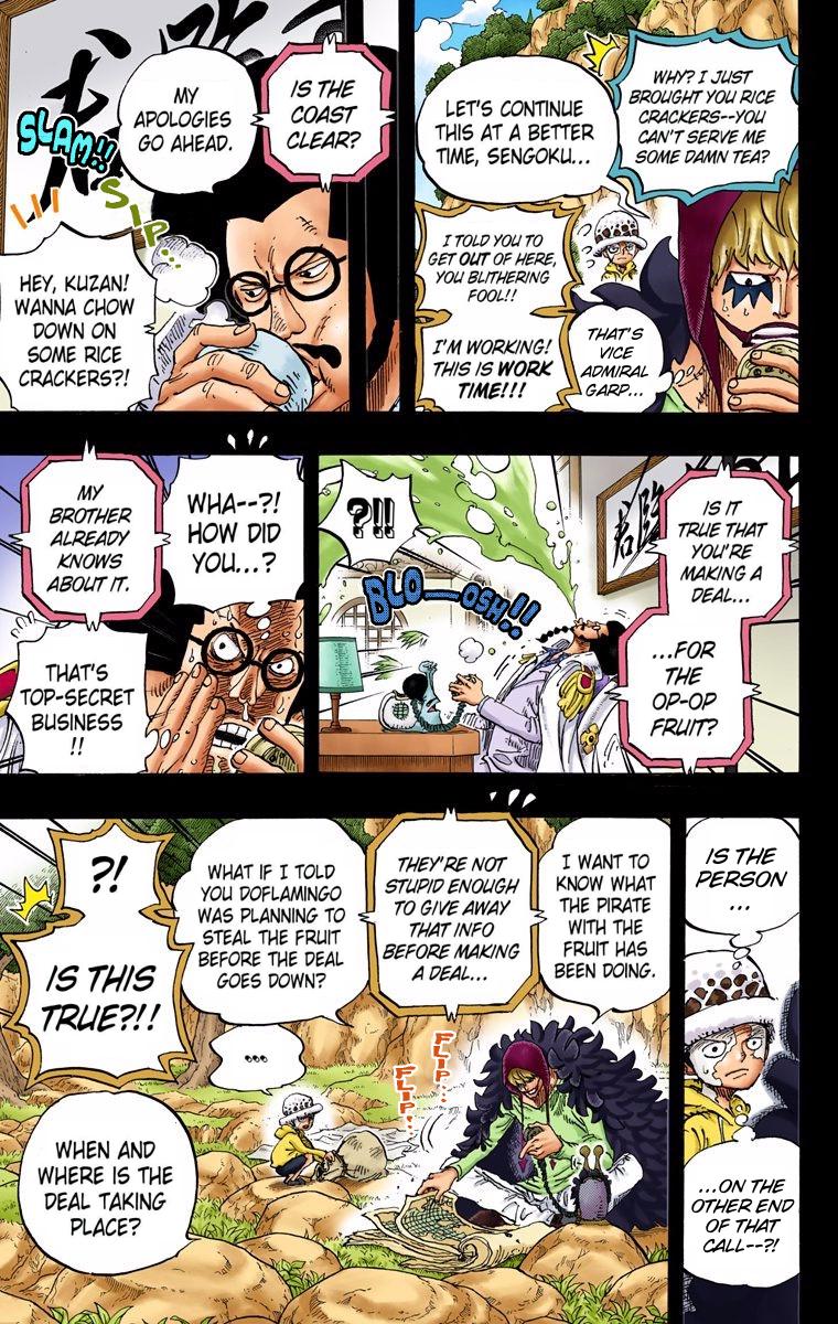 One Piece - Digital Colored Comics - episode 733 - 6