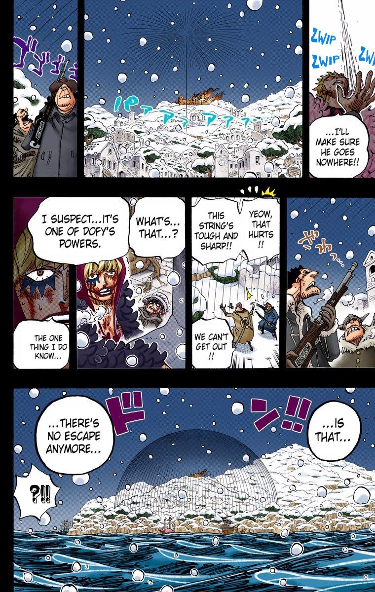 One Piece - Digital Colored Comics - episode 734 - 14