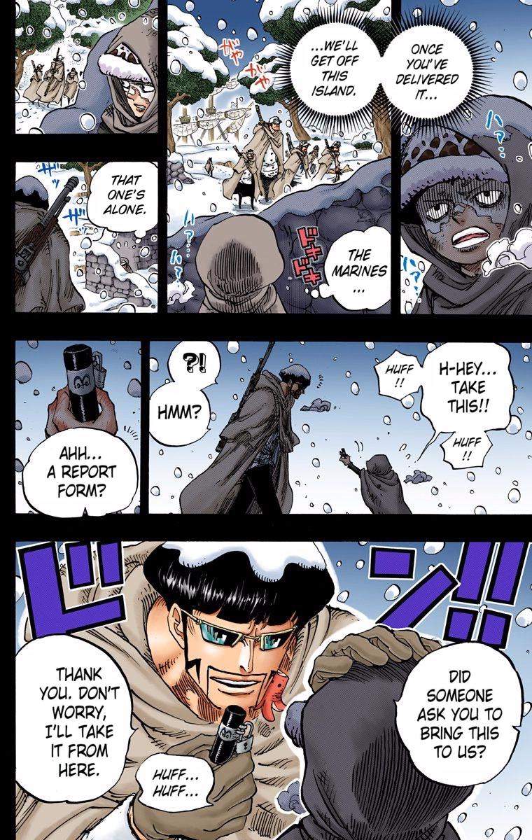 One Piece - Digital Colored Comics - episode 734 - 7