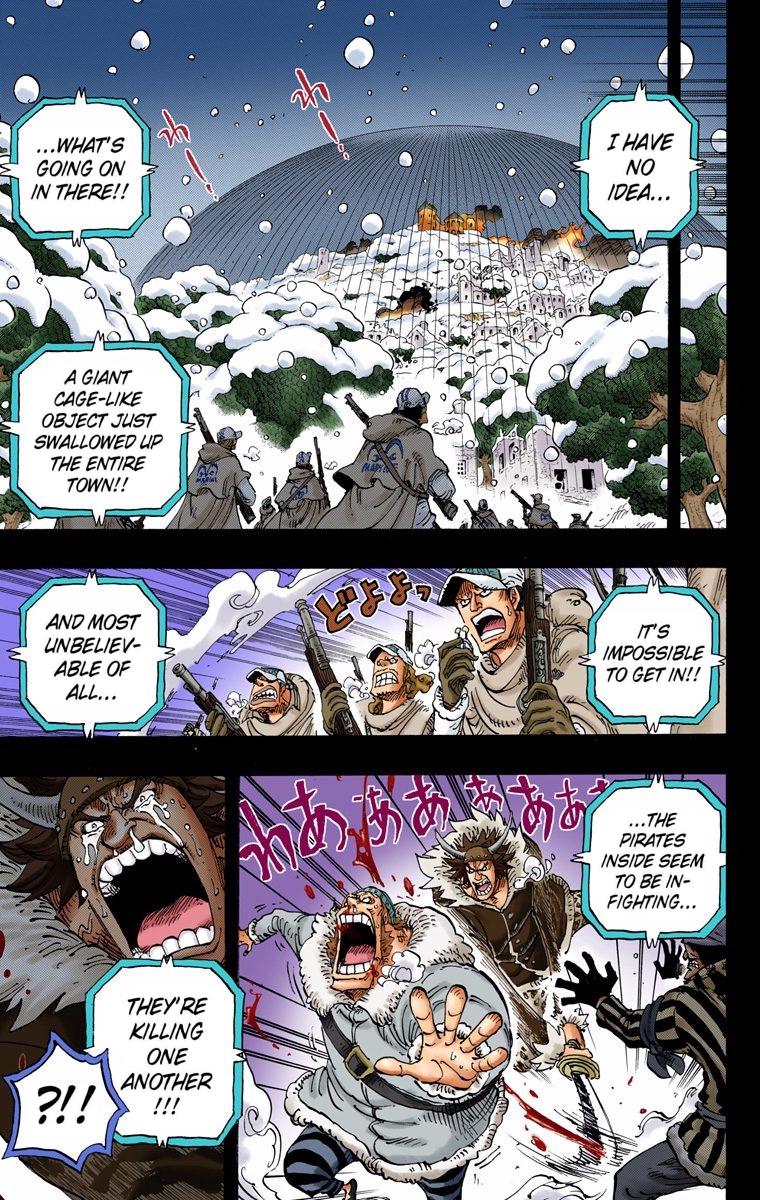 One Piece - Digital Colored Comics - episode 735 - 2