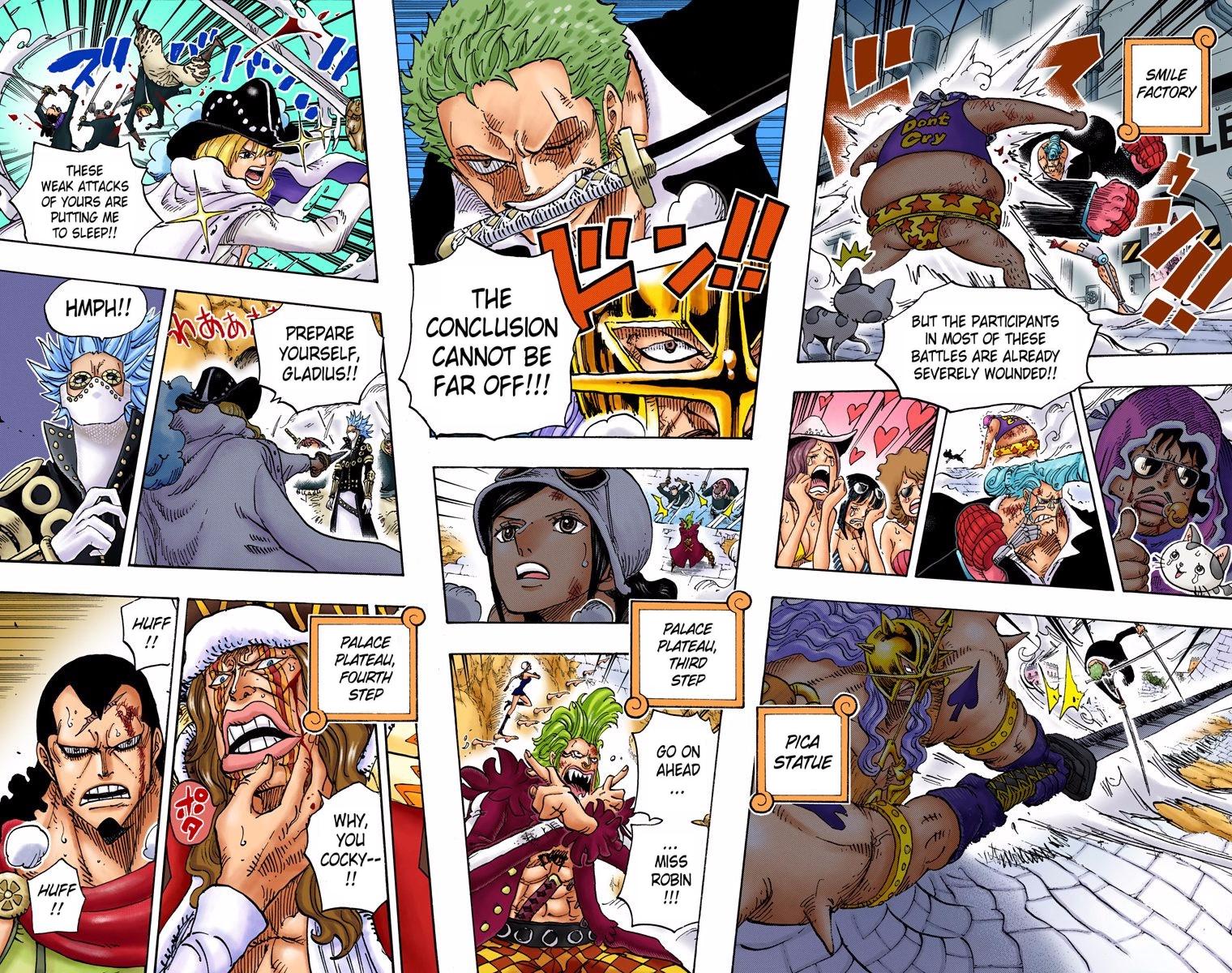 One Piece - Digital Colored Comics - episode 736 - 8