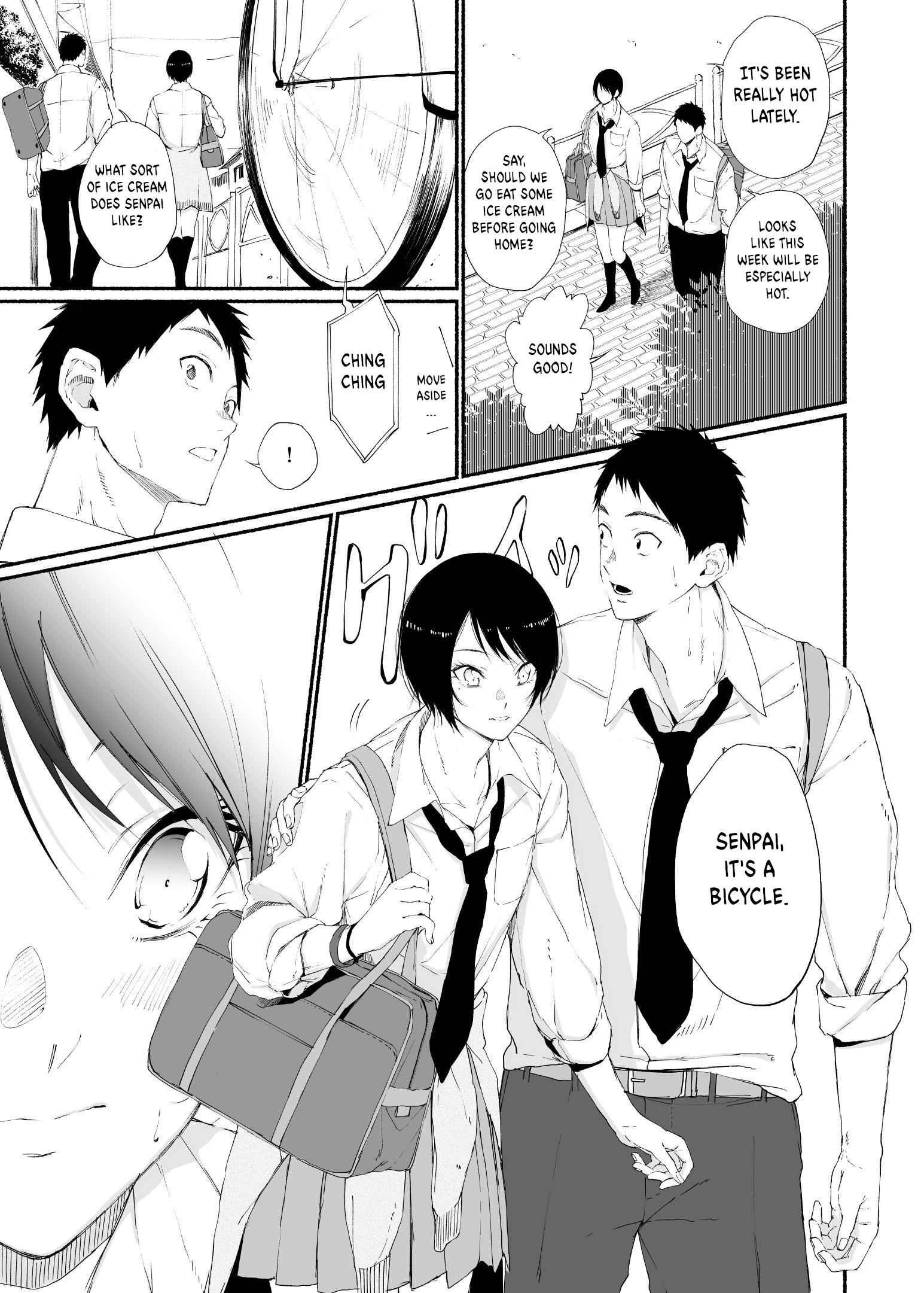 Senpai kouhai manga