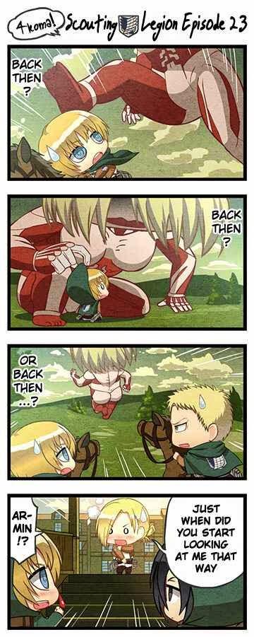 Shingeki no Kyojin Chibi 4-Koma! Training Sqad - episode 5 - 0