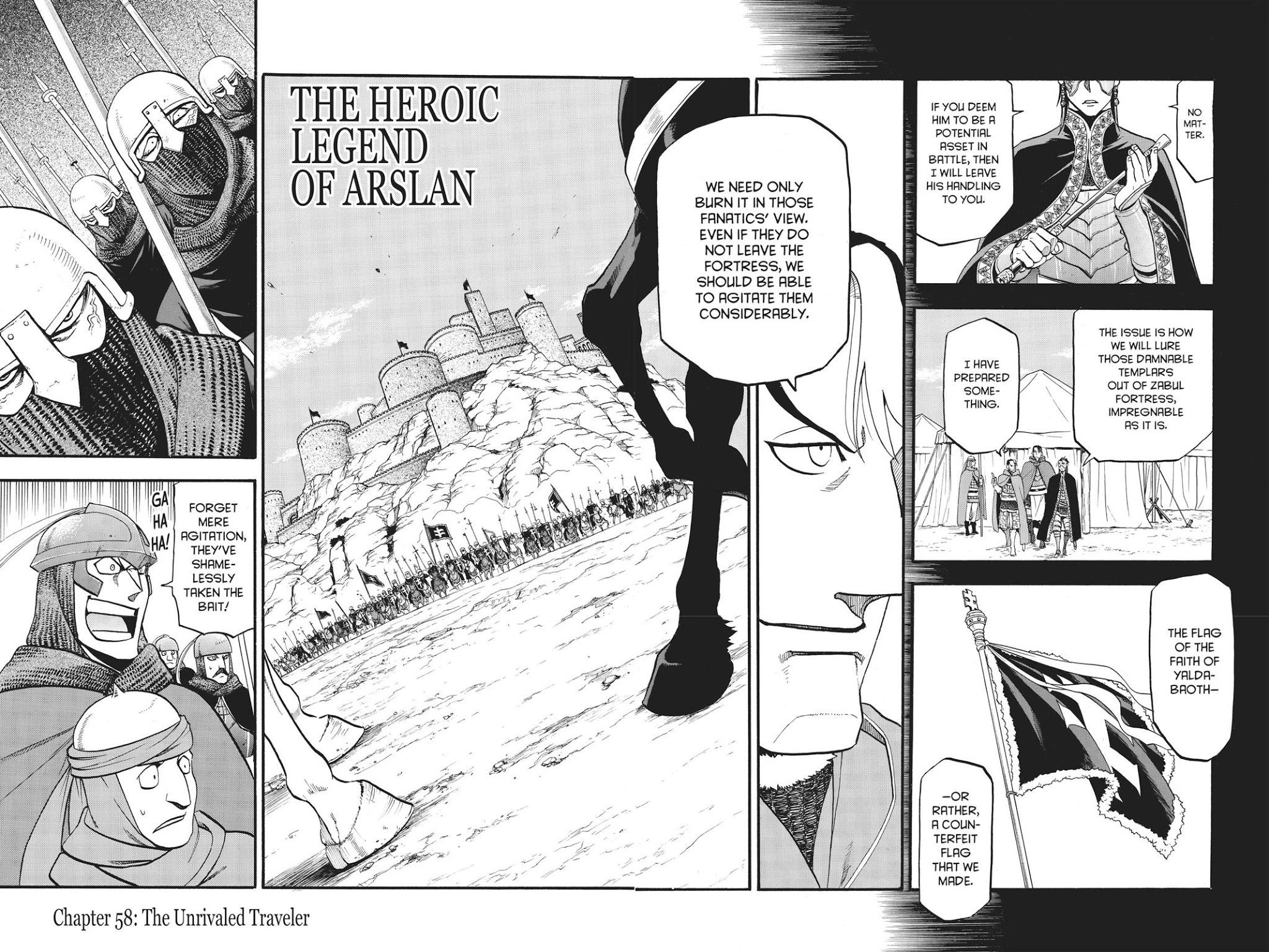 The Heroic Legend of Arslan (ARAKAWA Hiromu) - episode 58 - 2