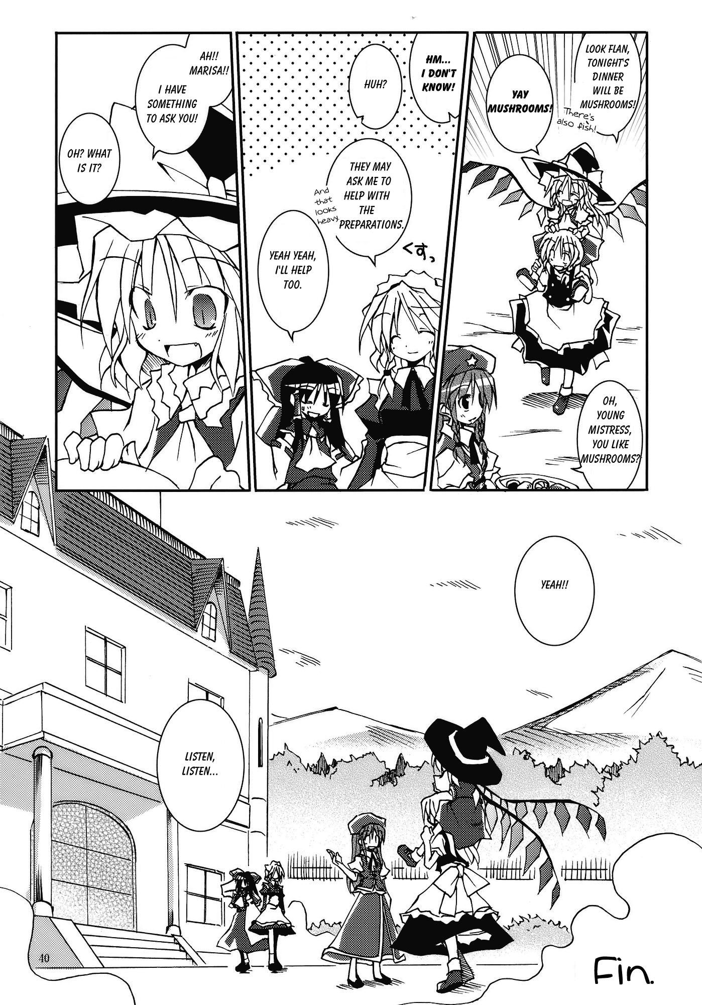 Touhou - Ano Subarashii Kiri o Mouichido!! (Doujinshi) - episode 2 - 38