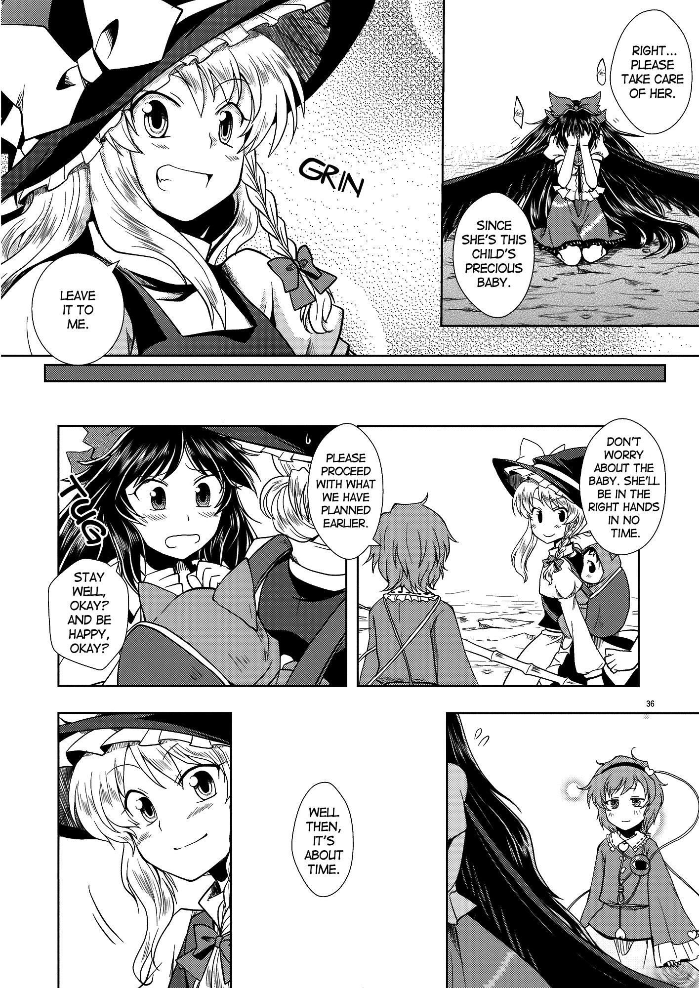 Touhou - Bringing Up a Child of Crow (Doujinshi) - episode 2 - 35