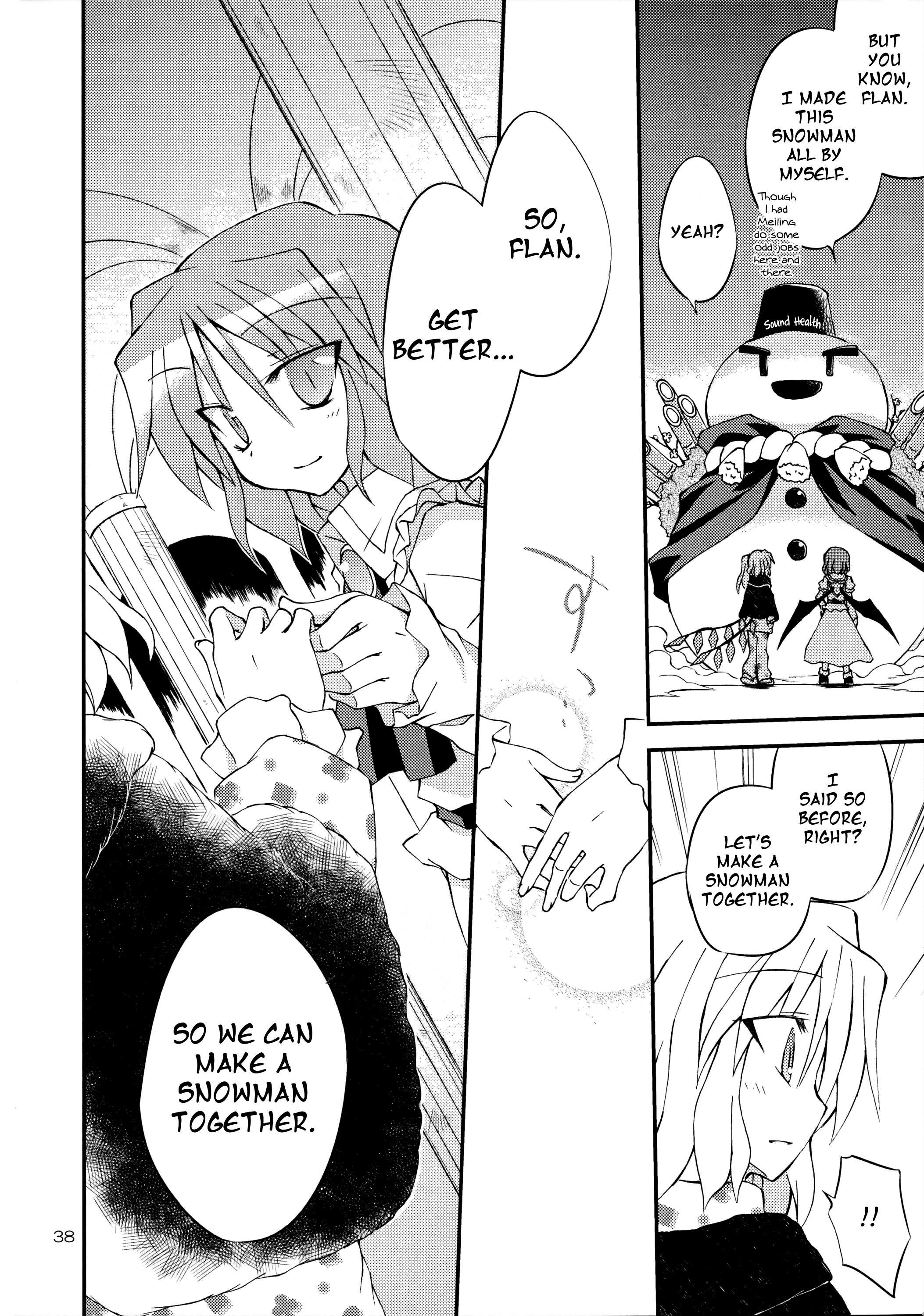 Touhou - Futari de Yukidaruma o Tsukurou! (Doujinshi) - episode 2 - 37