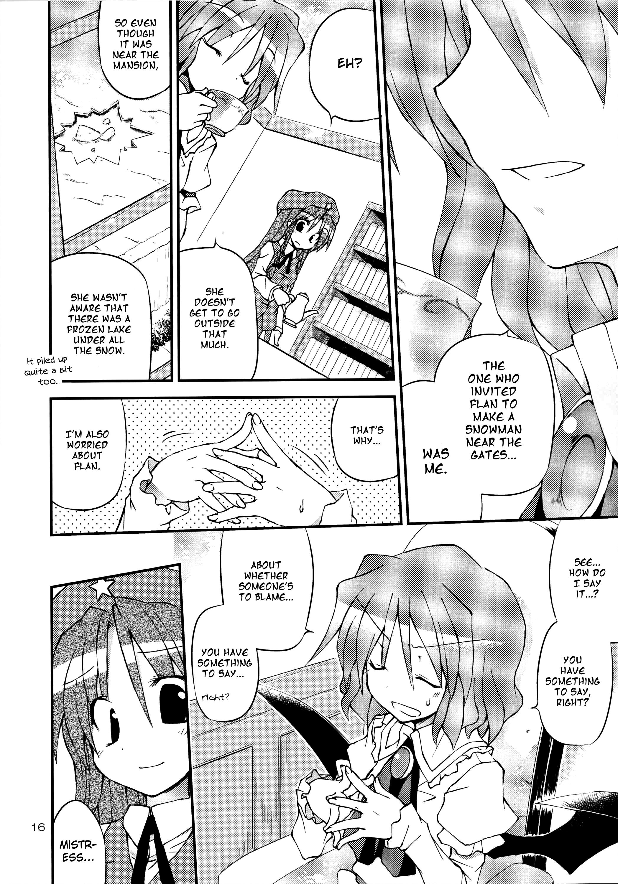 Touhou - Futari de Yukidaruma o Tsukurou! (Doujinshi) - episode 2 - 15