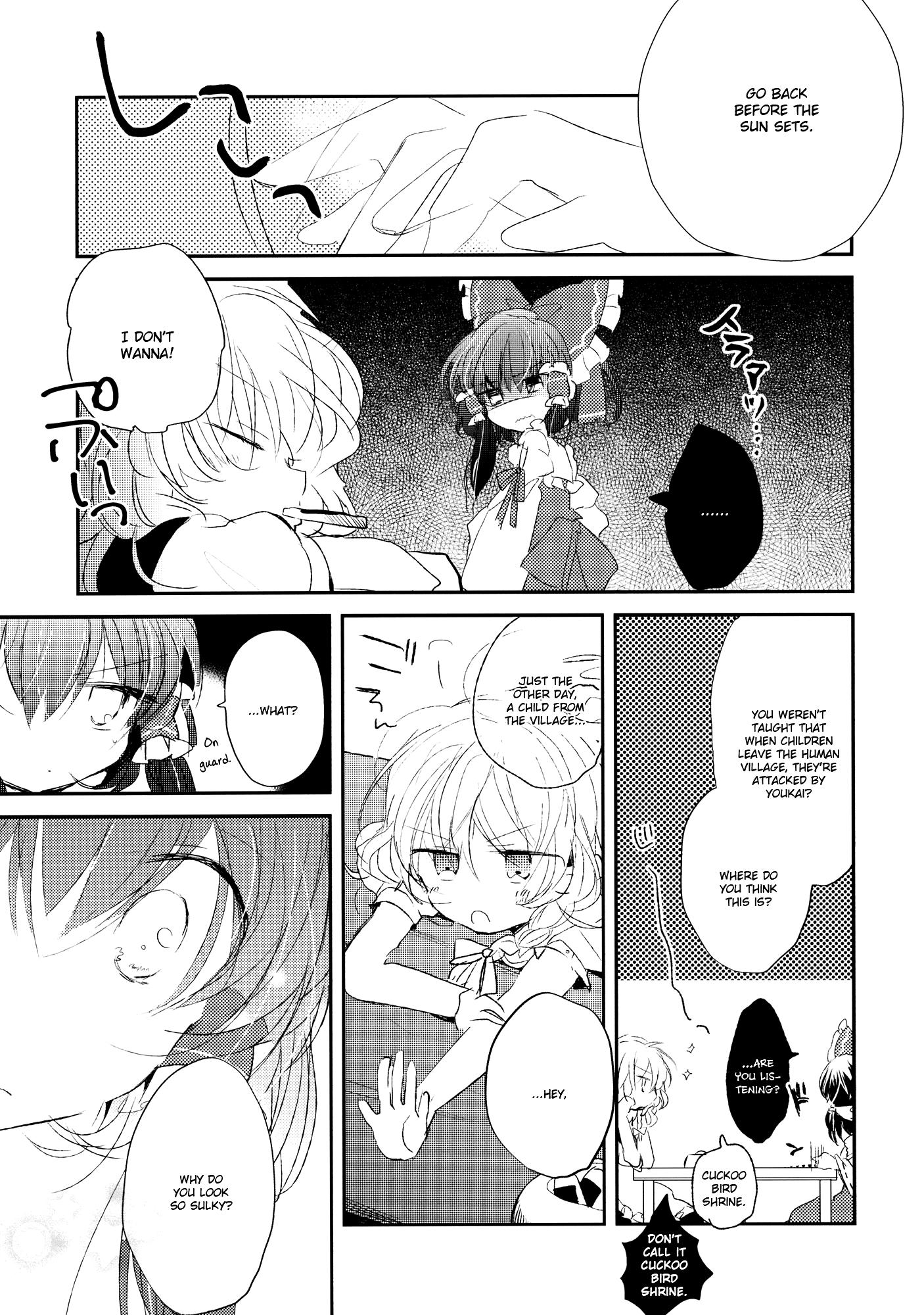 Touhou - Nakanai Kimi ni (Doujinshi) - episode 2 - 8