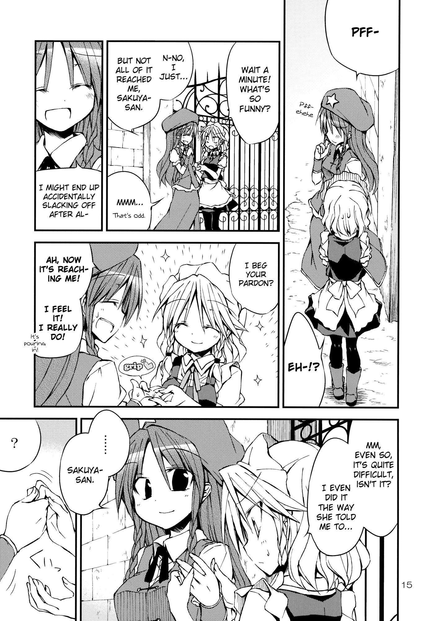 Touhou - Sakuya-san Shutsuen Kimarimashita!! (Doujinshi) - episode 2 - 14