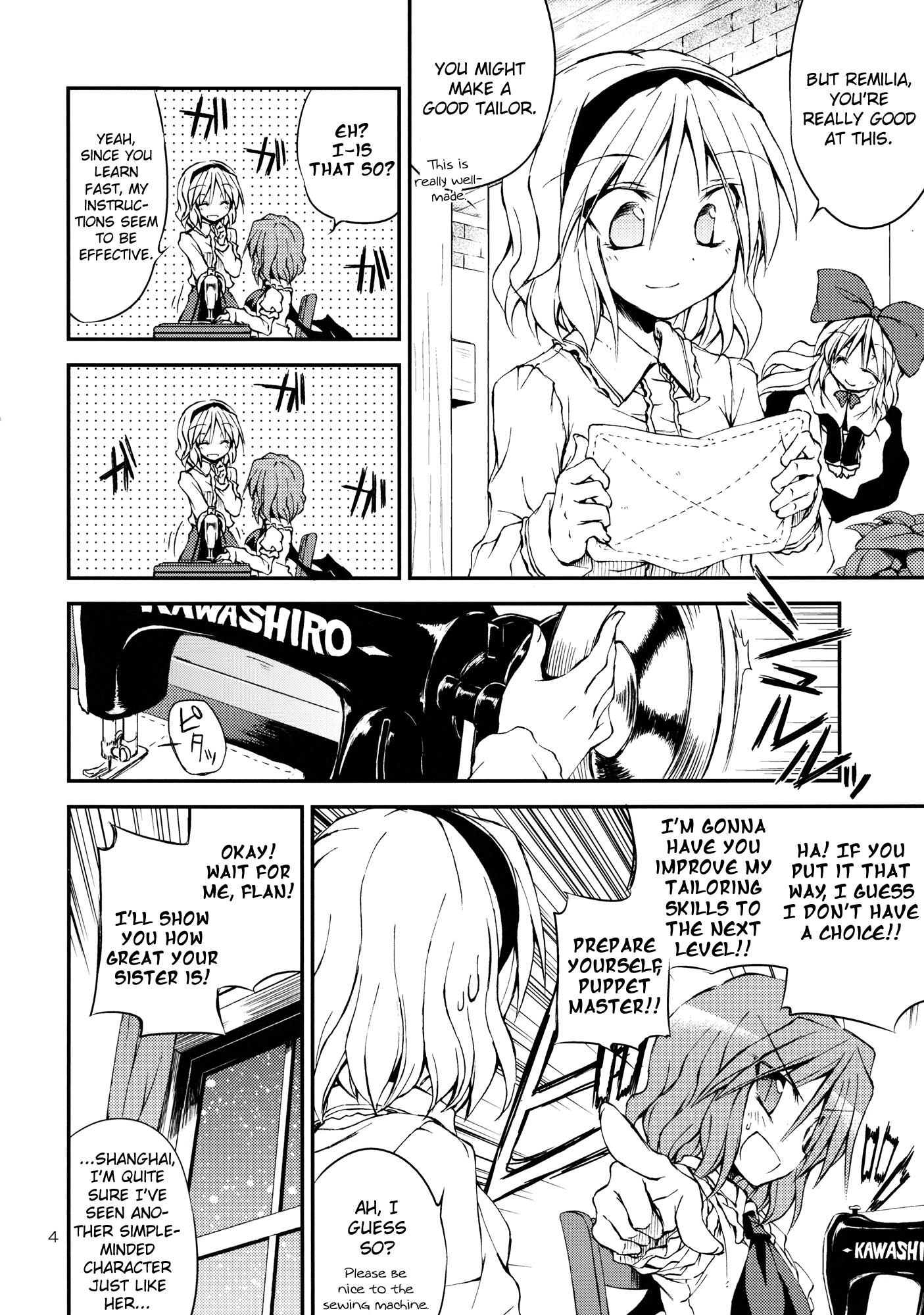 Touhou - Sekai de Ichiban Onee-sama!! [Doujinshi] - episode 2 - 3