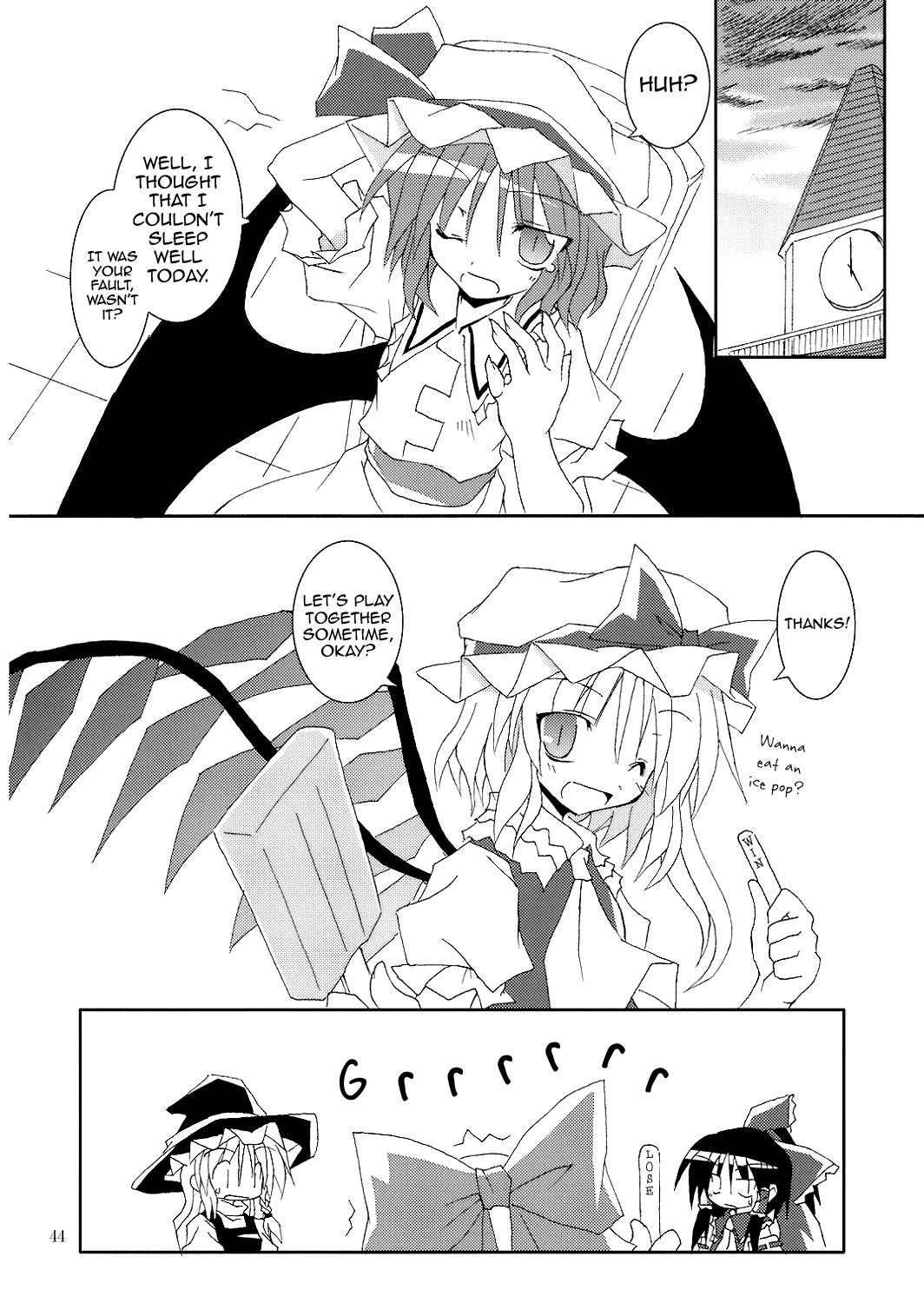 Touhou - Tensai wa Wasureta Koro ni Yatte Kuru!! (Doujinshi) - episode 2 - 42